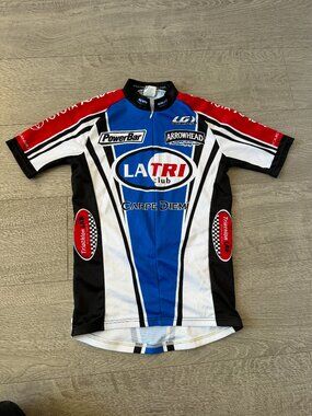 Louis Garneau Triathlon Tri Club LA Cycling Jersey XS